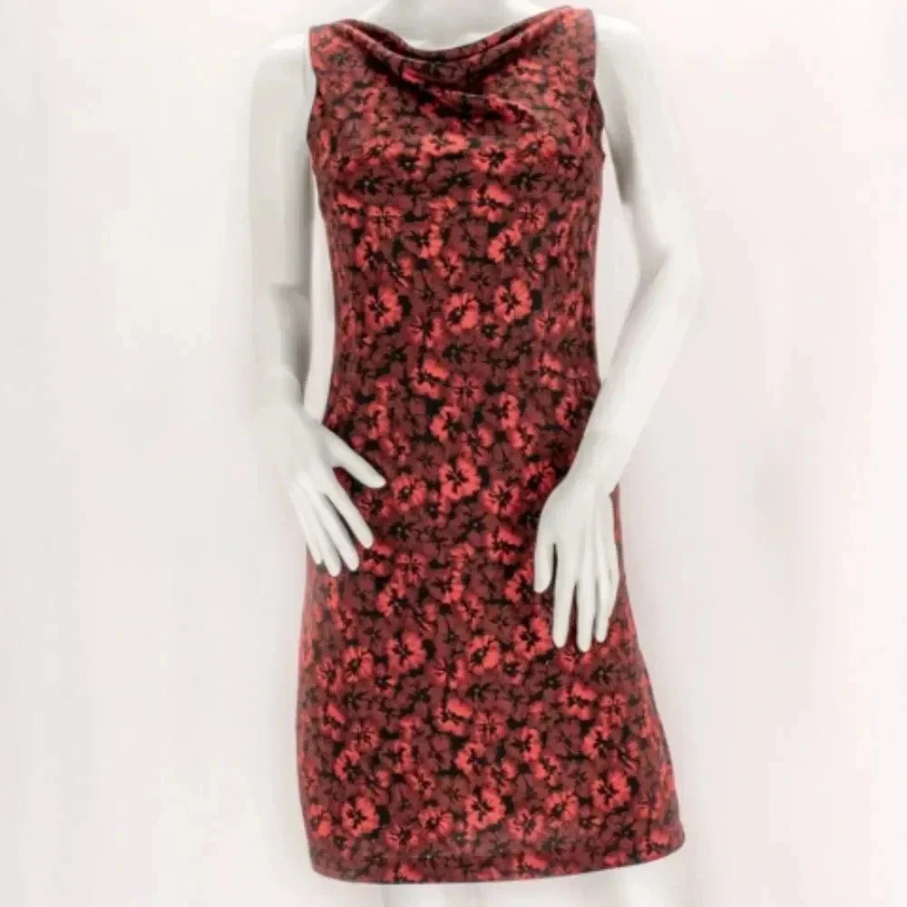 Express Sleeveless Floral Dress
